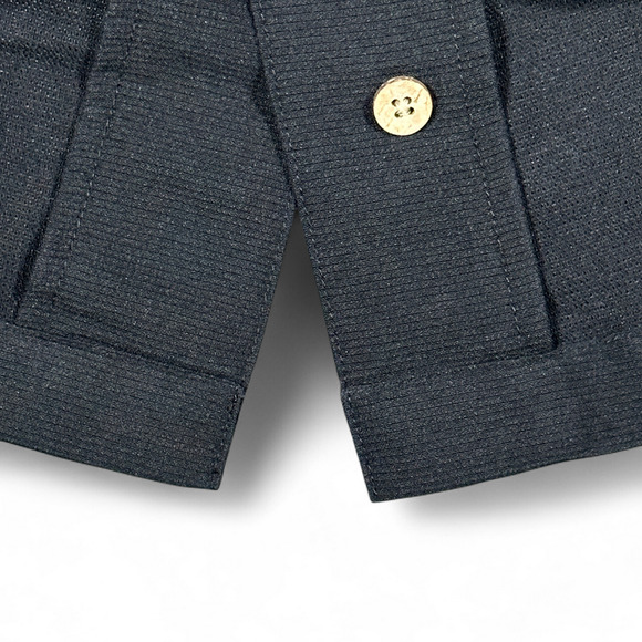 Havana Shirt Adult LARGE Black Colorblock Embroidered Camp Bowling Tropical Y2K - Picture 8 of 10